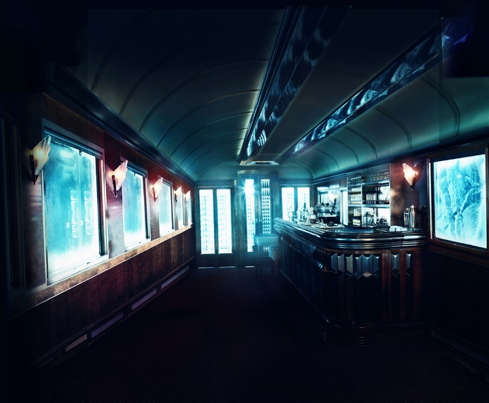 4K Train Interior - Orient Express
