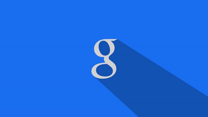Google G logo with shadow