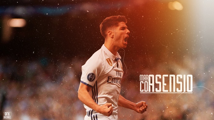 Marco Asensio of Real Madrid 4K