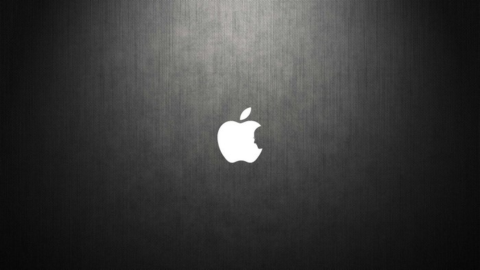 Apple logo with a bite taken out