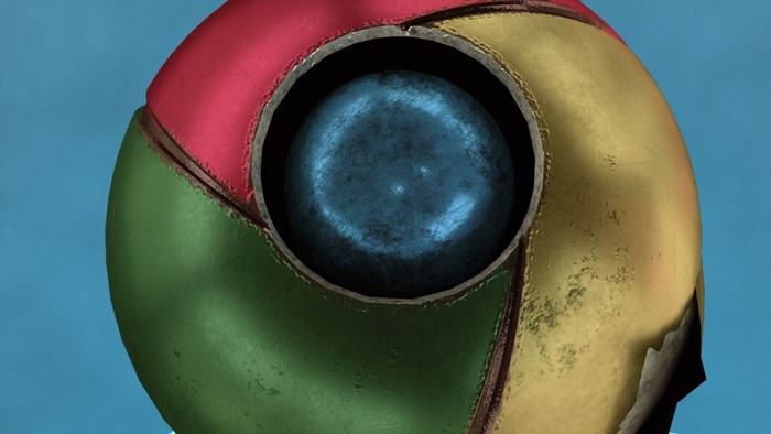 Google Chrome 3D Logo