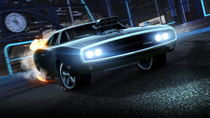 Fast & Furious, 4K, Dodge Charger, Rocket League