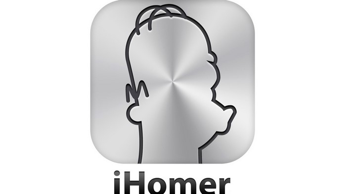iHomer Apple Parody Logo