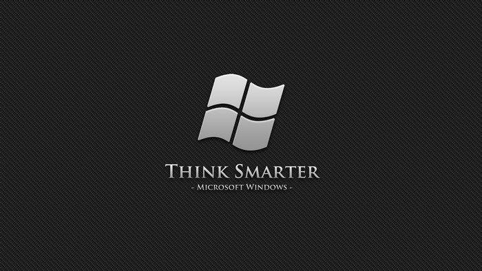 Windows Think Smarter Microsoft Logo