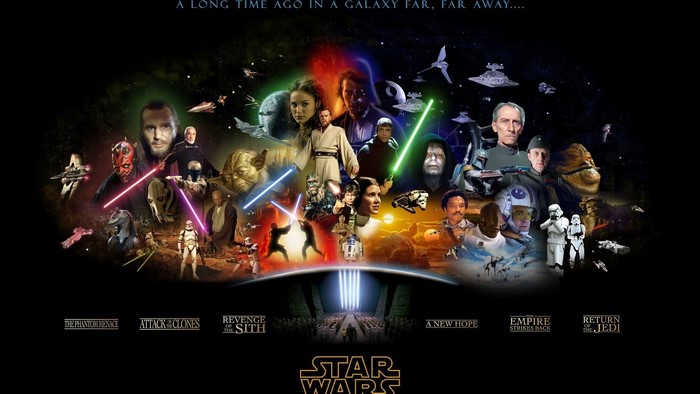 Star Wars Saga Collage