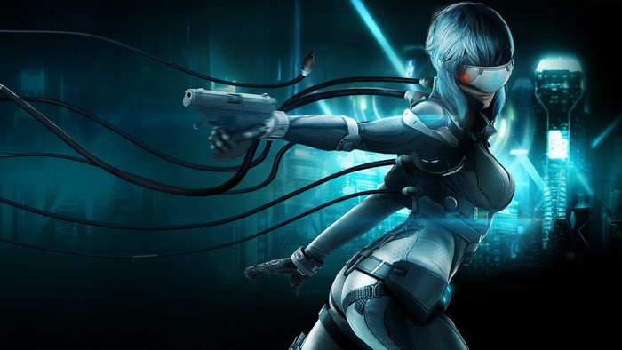Motoko Kusanagi from Ghost in the Shell
