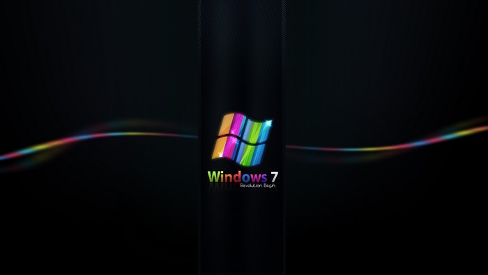 Windows 7 Revolution Begin Logo