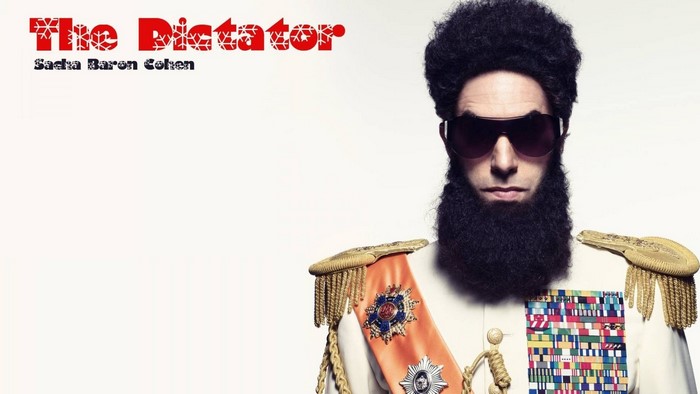 The Dictator starring Sacha Baron Cohen