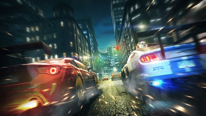 Need for Speed Toyota 86 vs Ford Mustang GT street race