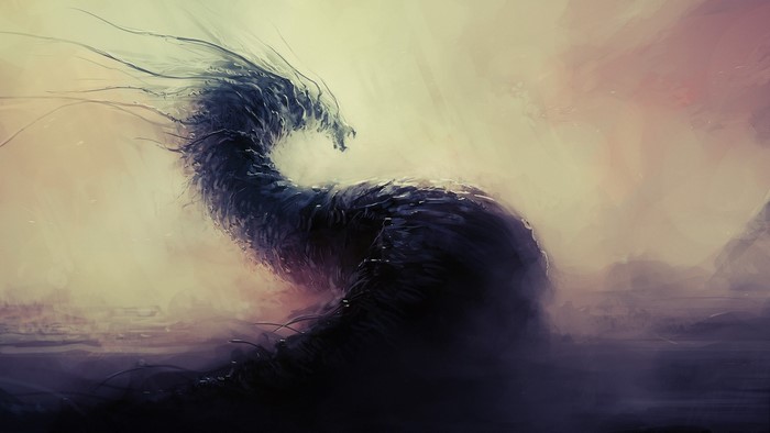Fantasy Water Dragon Art