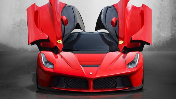 Ferrari LaFerrari with Doors Open
