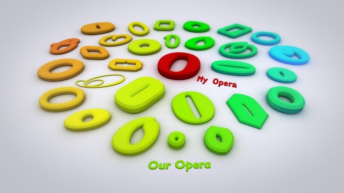 My Opera and Our Opera logos