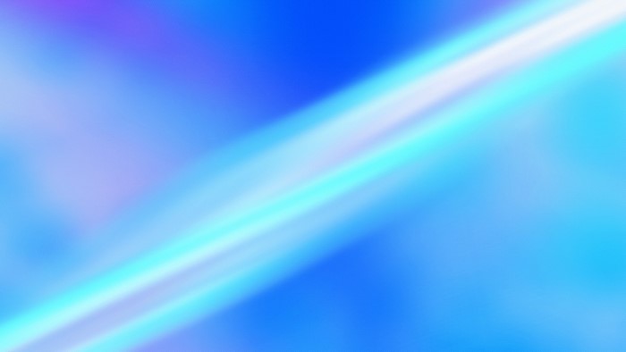 Abstract blue and purple light streaks