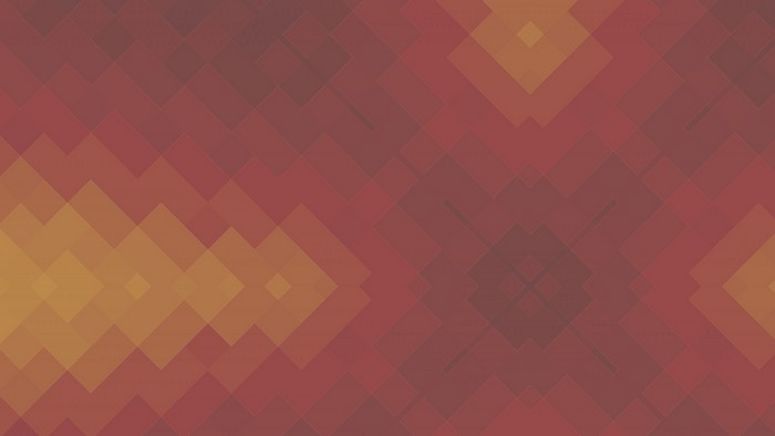 Abstract geometric pattern with red and orange gradient
