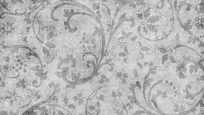 Gray Floral Design Texture