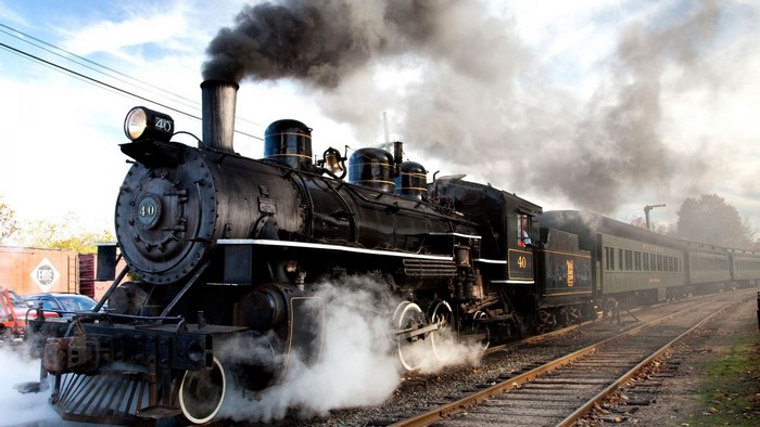 Steam Engine Train Number 40