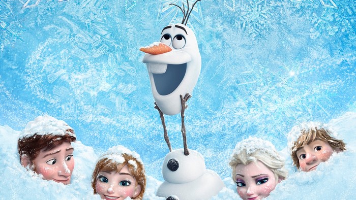 Olaf and friends from Frozen