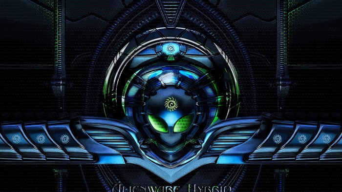 Alienware Hybrid Sci-Fi Art