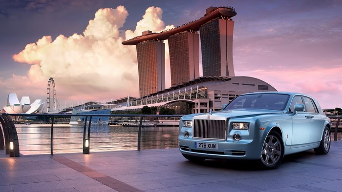 Rolls Royce Phantom in Singapore