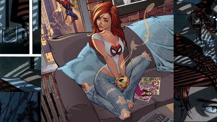 Mary Jane Watson from Spiderman