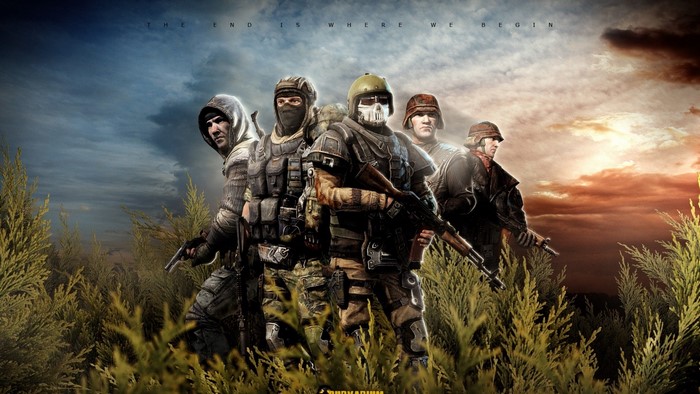 Group of soldiers in Survarium video game