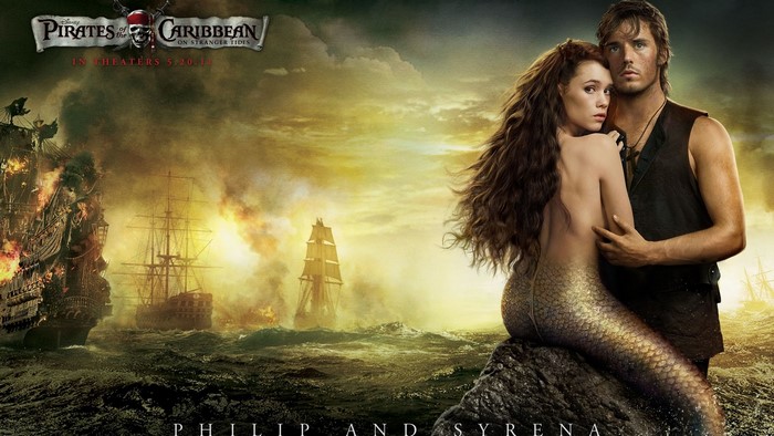 Philip and Syrena from Pirates of the Caribbean: On Stranger Tides