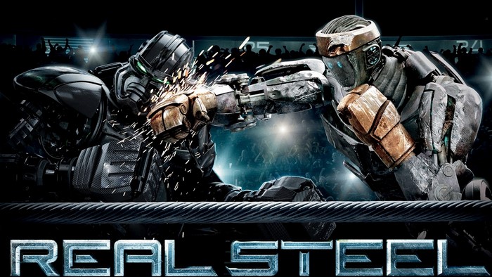 Real Steel robots boxing match
