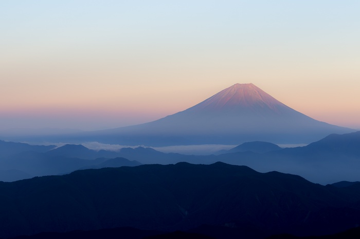 Mount Fuji at Dawn, Japan