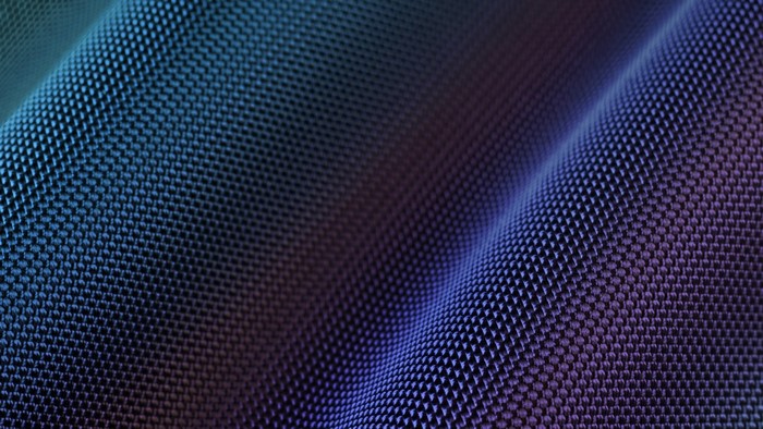 Carbon Fiber Texture with Blue and Purple Lighting