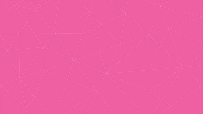 Geometric Pattern on Soft Pink Background