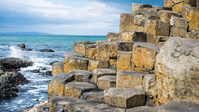 The Giant's Causeway in Northern Ireland