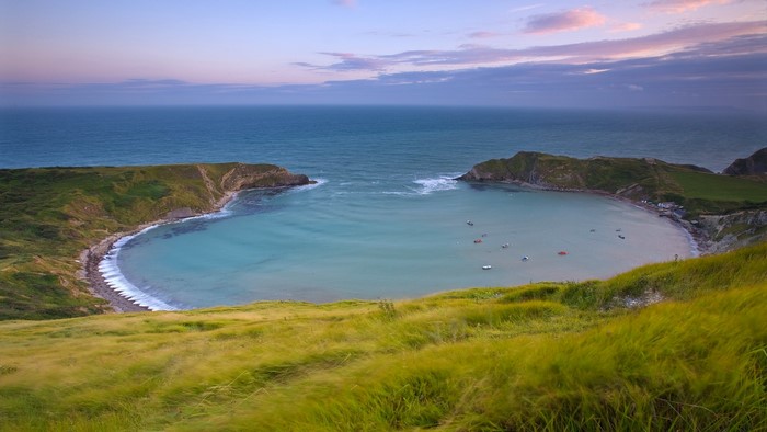Lulworth Cove at Dusk