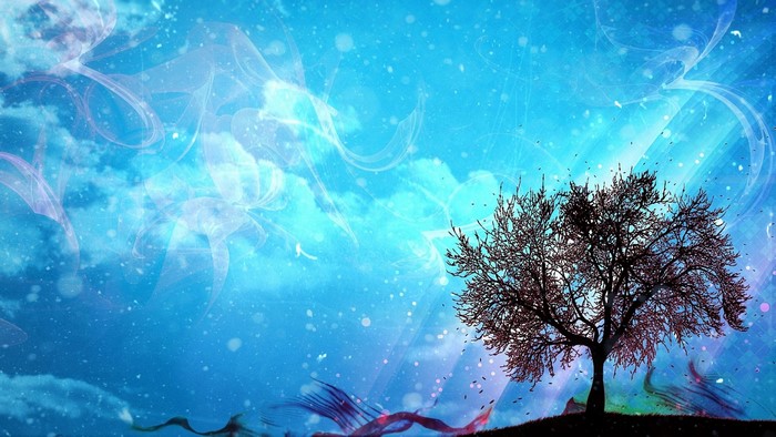Abstract Tree Art Painting