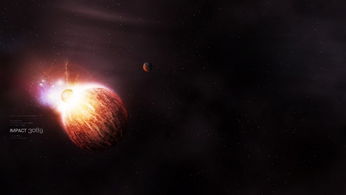 Impact 308g in Space
