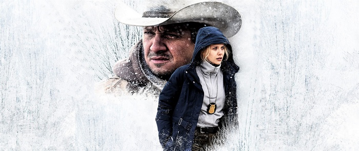Jeremy Renner and Elizabeth Olsen from Wind River 4K