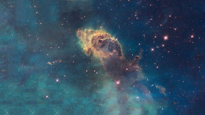 Hubble Space Telescope Galaxy Nebula