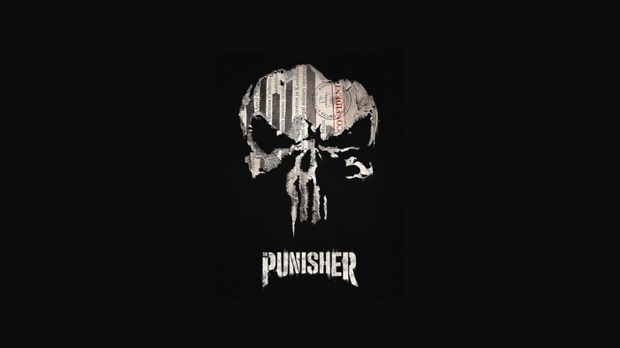 The Punisher Skull Logo from Marvel Comics