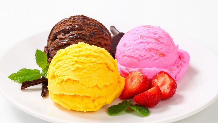 Mixed Ice Cream Dessert