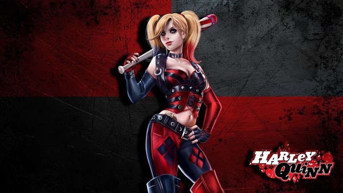 Harley Quinn with Baseball Bat