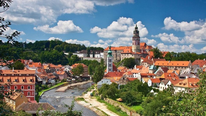 Cesky Krumlov Castle and Old Town, Czech Republic