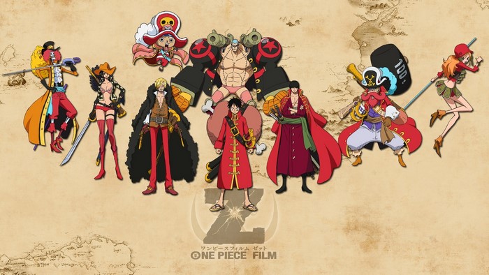 One Piece Film Z characters