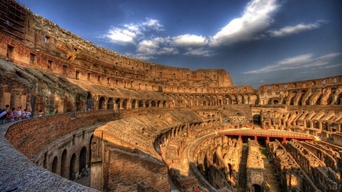 The Colosseum in Rome