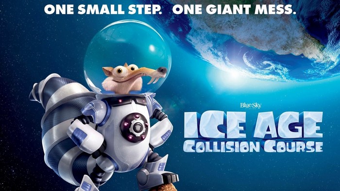 Scrat in a spacesuit from Ice Age Collision Course