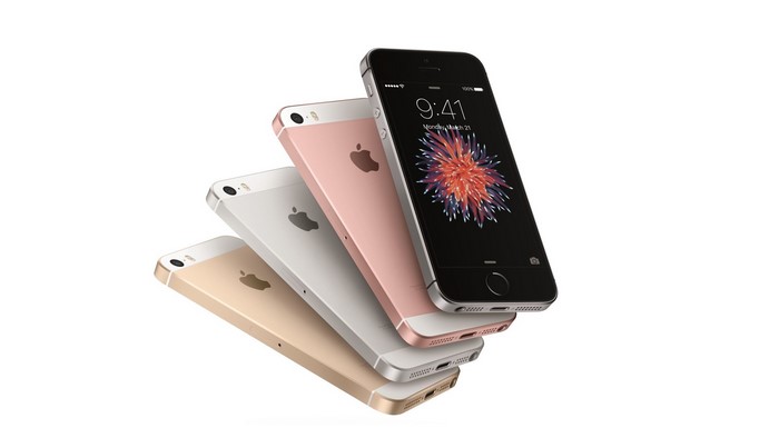 iPhones in different colors