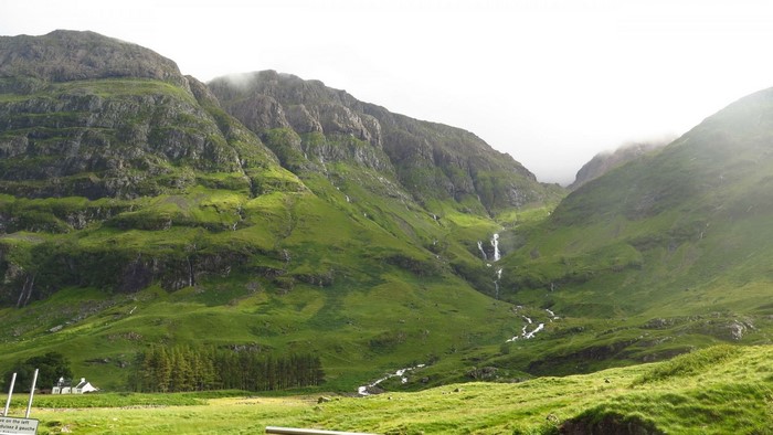Glencoe, Scotland after a thunderstorm