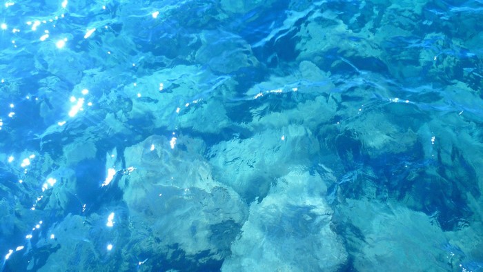 Crystal Blue Water Surface