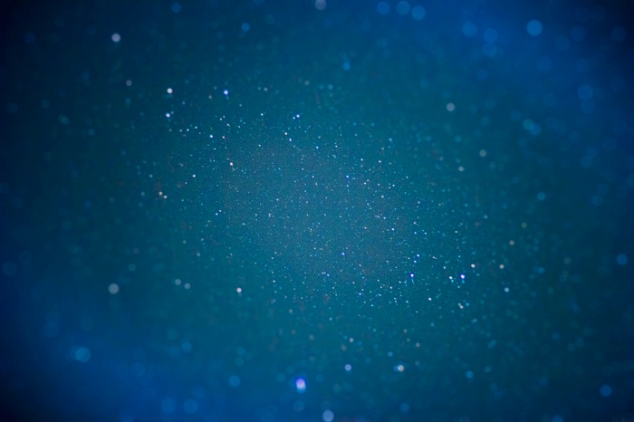 Blue Glitter Gradient