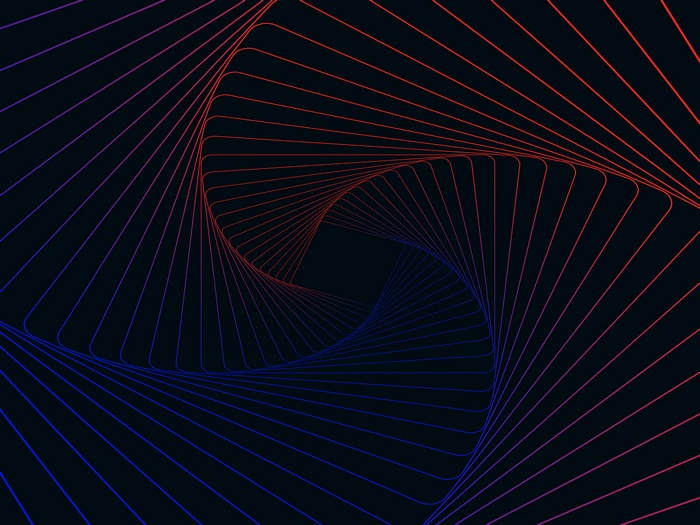 Abstract Spiral Pattern Design 4K