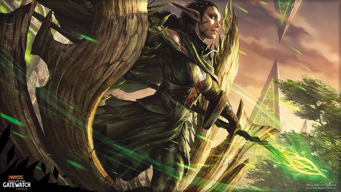 Nissa, Voice of Zendikar from Magic: The Gathering