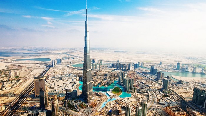 Burj Khalifa in Dubai